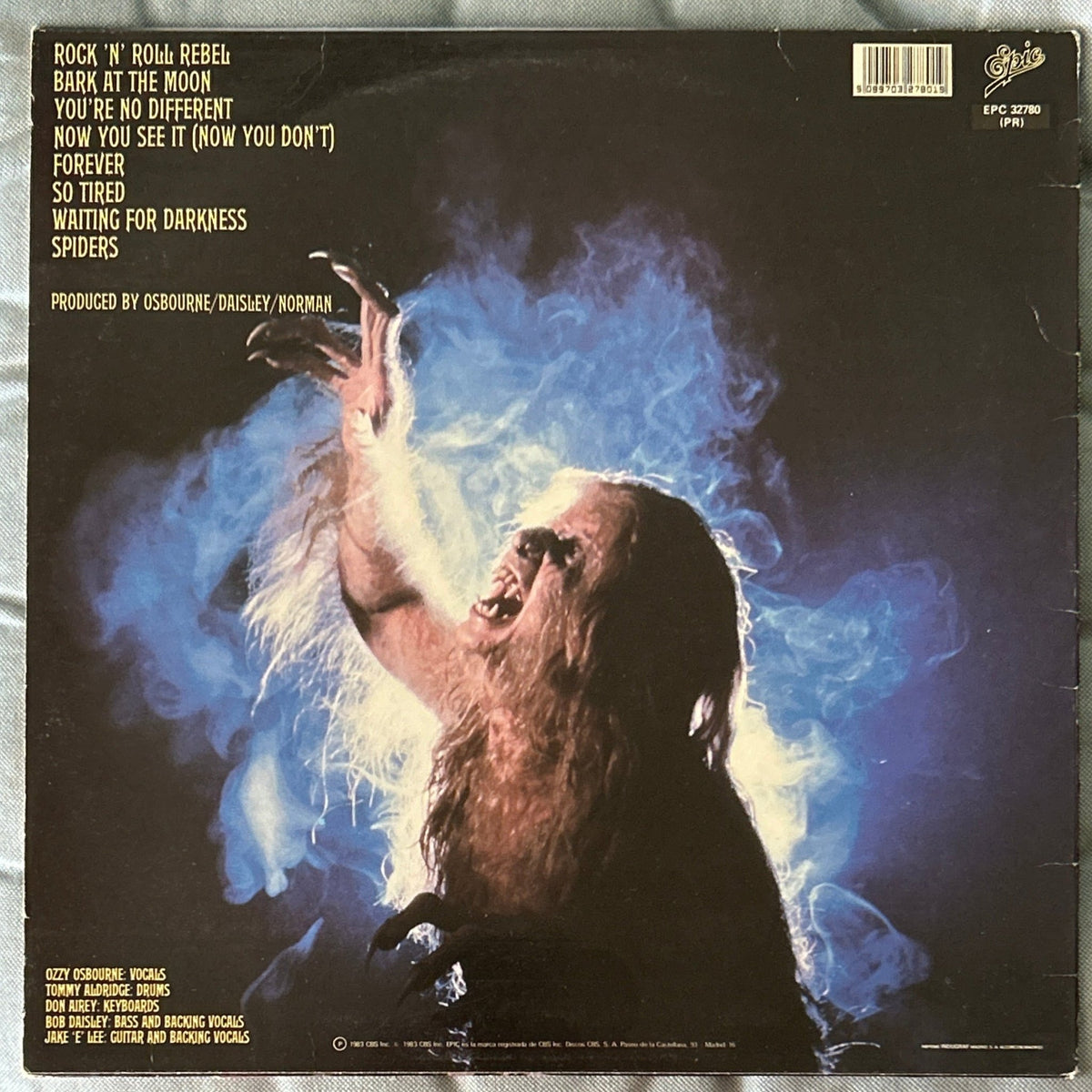 LP Ozzy Osbourne – Bark At The Moon 2ª Mano - DISCOS NAKASHA