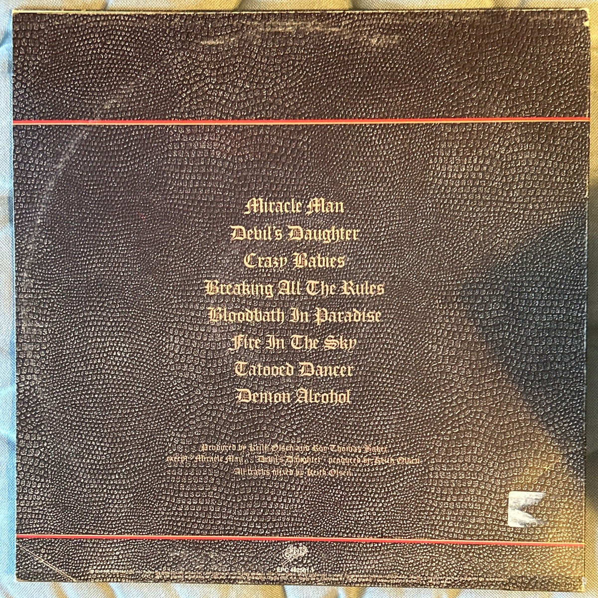 LP Ozzy Osbourne – No Rest For The Wicked 2ª Mano - DISCOS NAKASHA