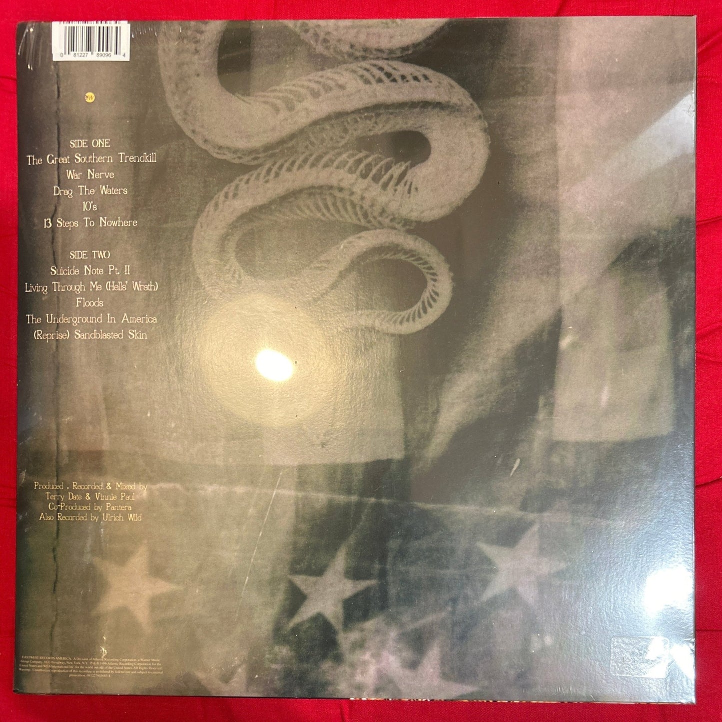 LP Pantera ‎– The Great Southern Trendkill Nuevo precintado - DISCOS NAKASHA