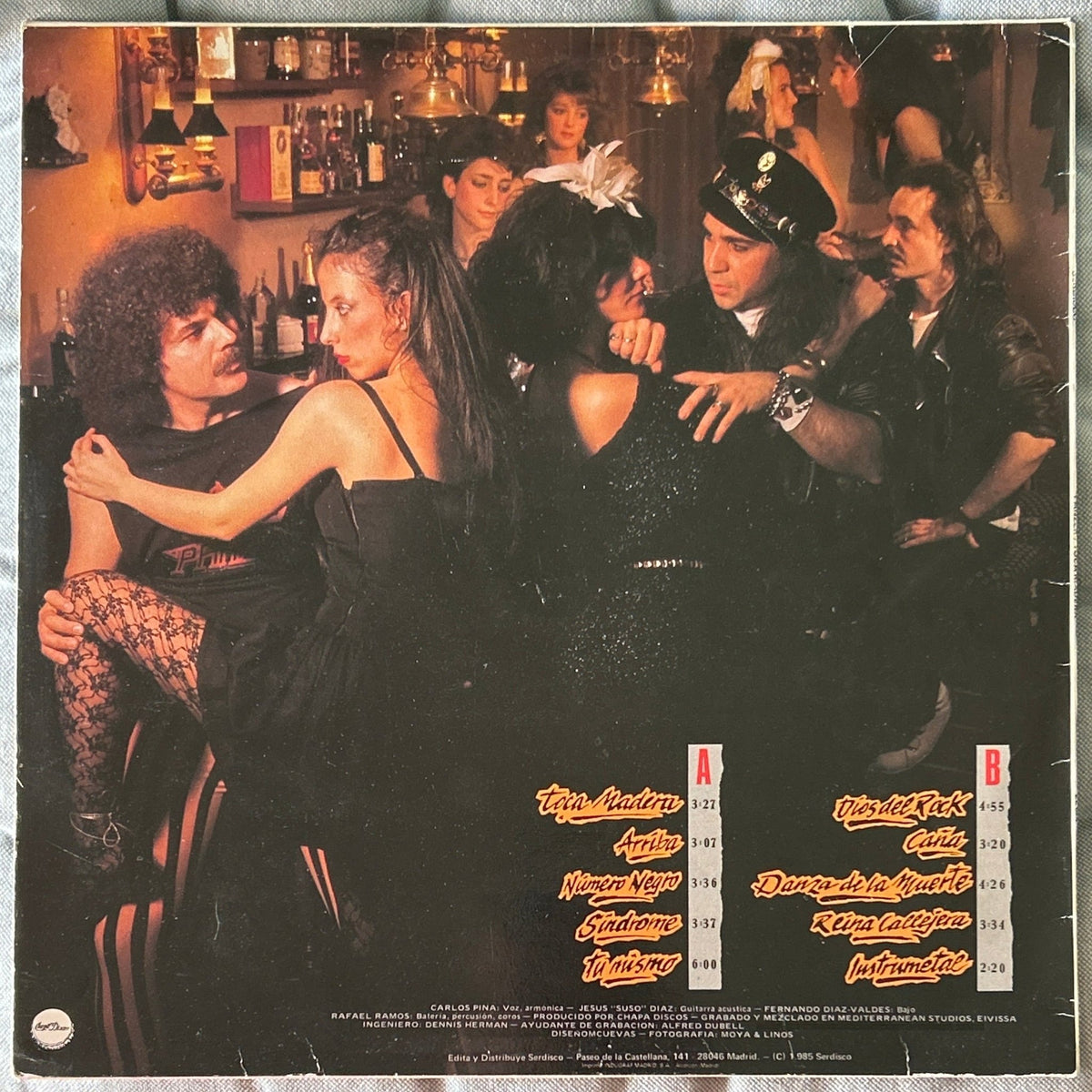 LP Panzer ‎– Toca Madera 2ª Mano - DISCOS NAKASHA