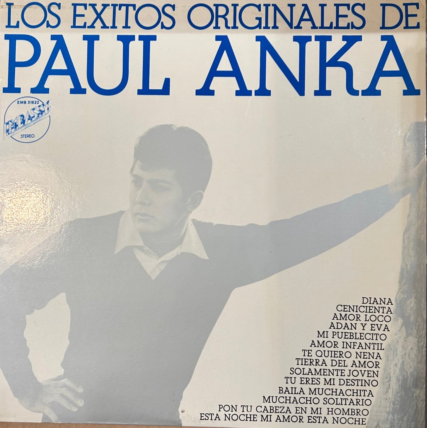 LP Paul Anka ‎– Los Exitos Originales De Paul Anka 2ª Mano (Producto exclusivo recogida en tienda) - DISCOS NAKASHA