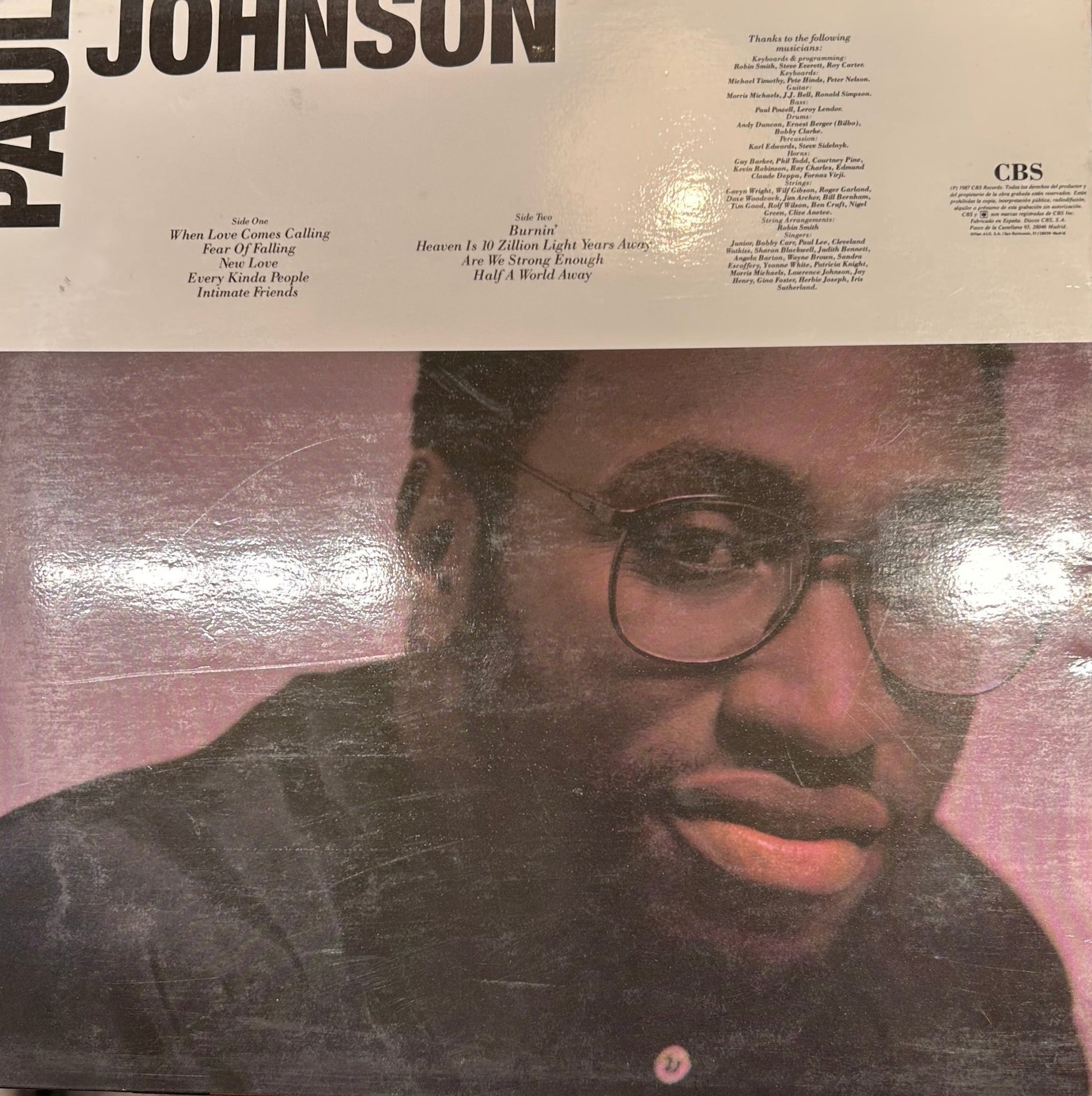 LP Paul Johnson - Paul Johnson 2ª Mano (Producto exclusivo recogida en tienda) - DISCOS NAKASHA