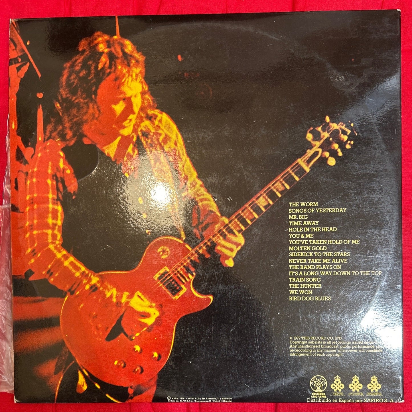 LP Paul Kossoff ‎– Koss 2ª mano - DISCOS NAKASHA