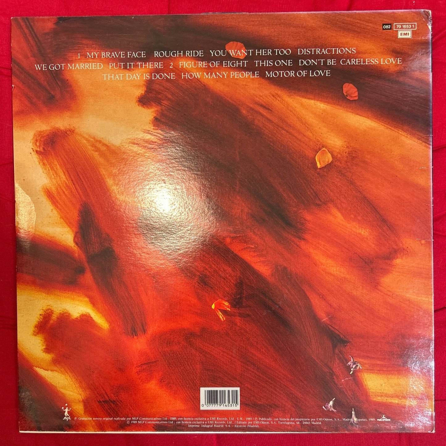 LP Paul McCartney - Flowers in the dirt 2ª mano - DISCOS NAKASHA