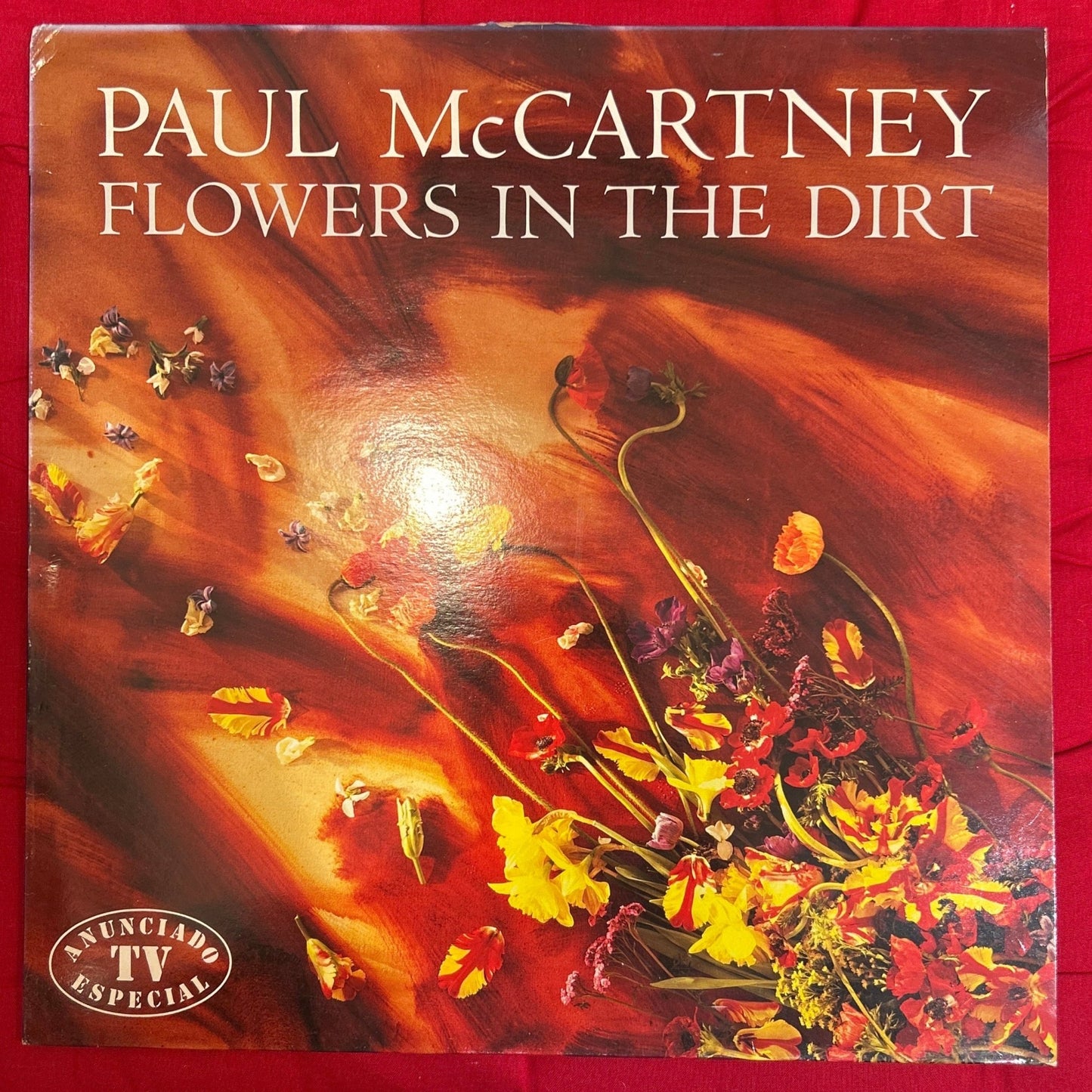 LP Paul McCartney - Flowers in the dirt 2ª mano - DISCOS NAKASHA