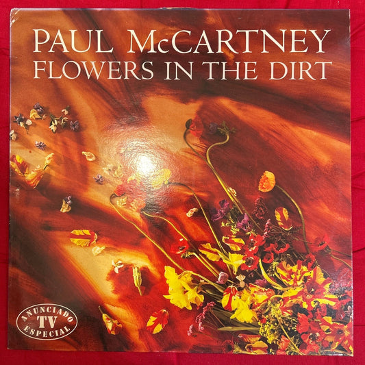 LP Paul McCartney - Flowers in the dirt 2ª mano - DISCOS NAKASHA