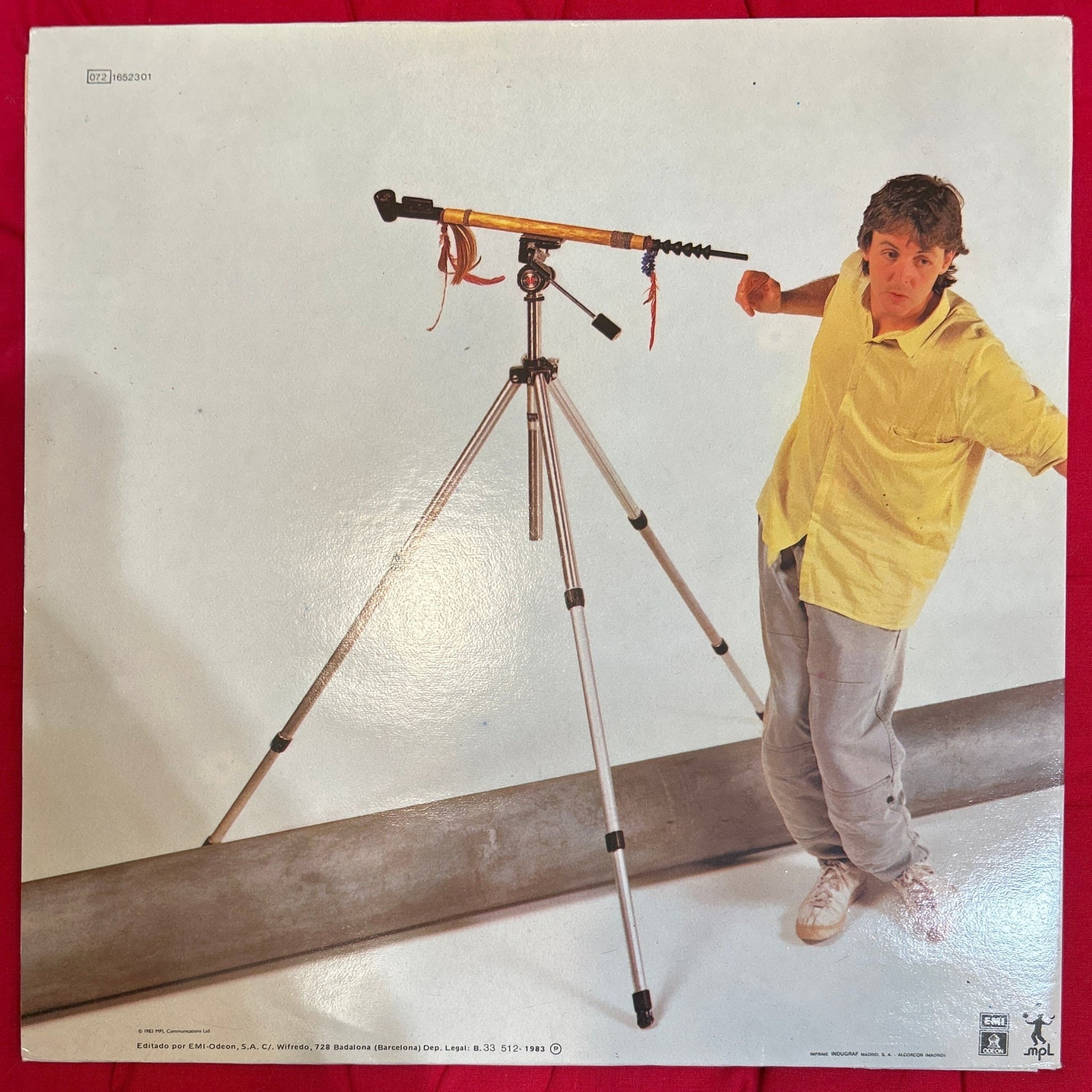 LP Paul McCartney ‎– Pipes Of Peace 2ª mano - DISCOS NAKASHA