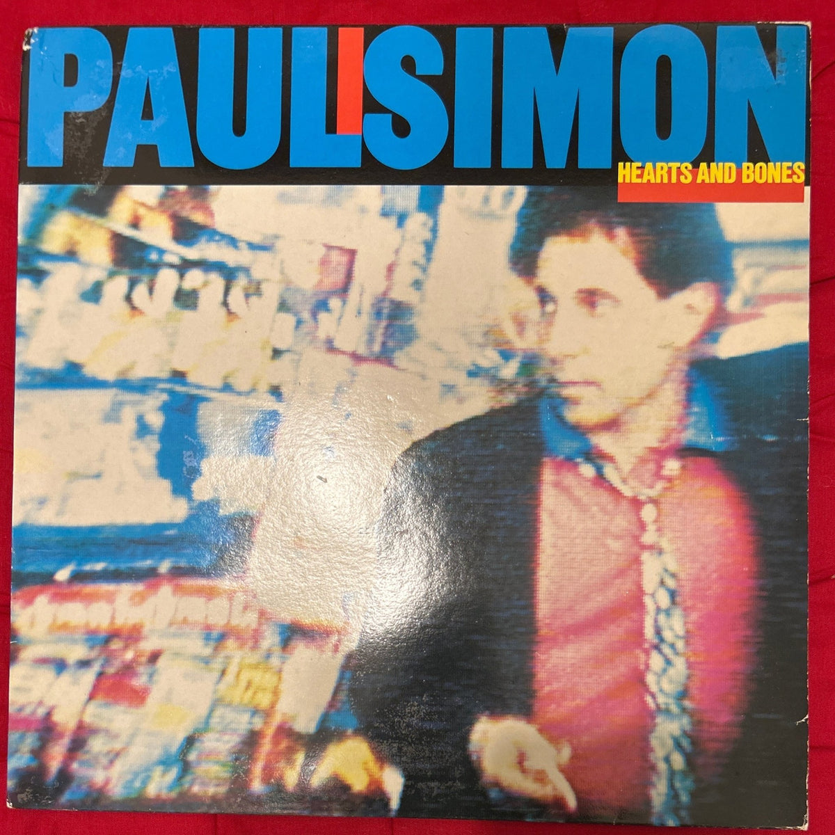 LP Paul Simon – Hearts And Bones 2ª Mano - DISCOS NAKASHA