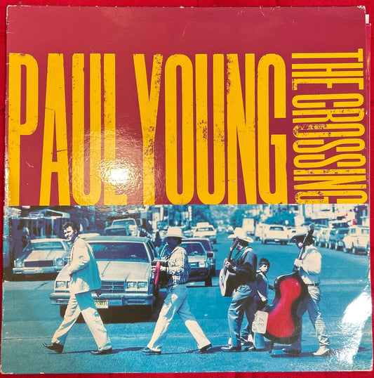LP Paul Young ‎– The Crossing 2ª Mano - DISCOS NAKASHA