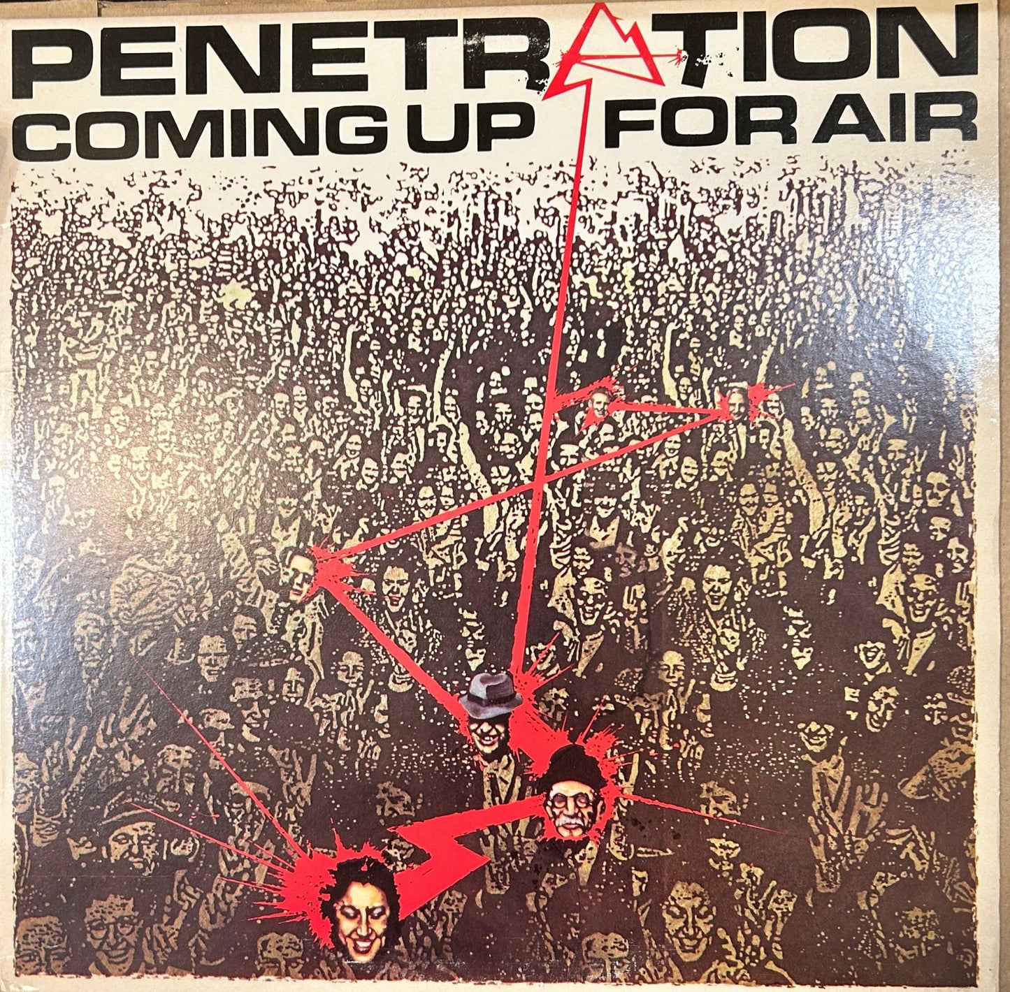 LP Penetration – Coming Up For Air 2ª Mano - DISCOS NAKASHA