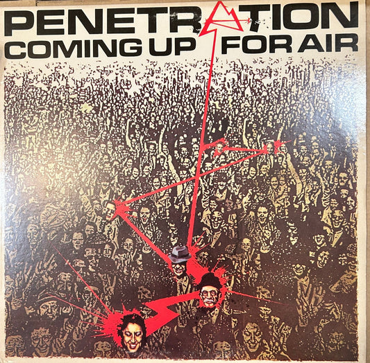 LP Penetration – Coming Up For Air 2ª Mano - DISCOS NAKASHA