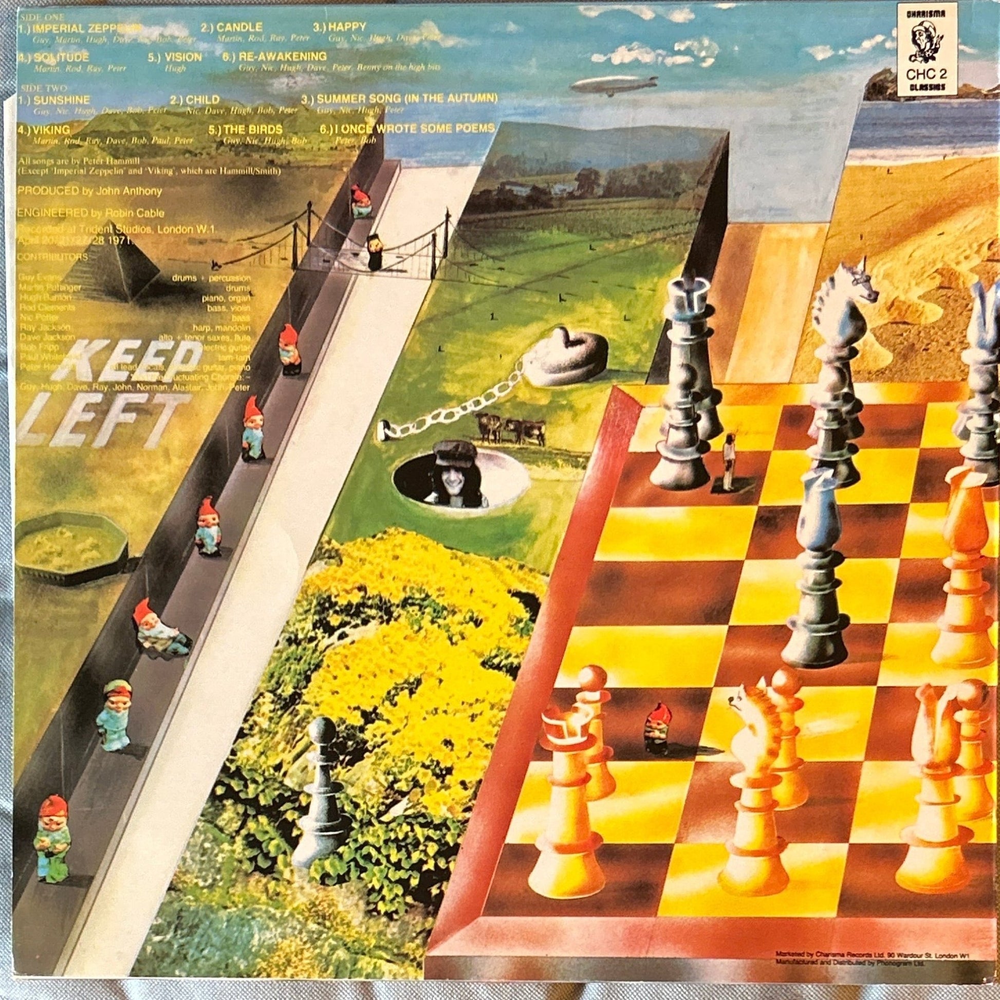 LP Peter Hammill ‎– Fool's Mate 2ª Mano - DISCOS NAKASHA