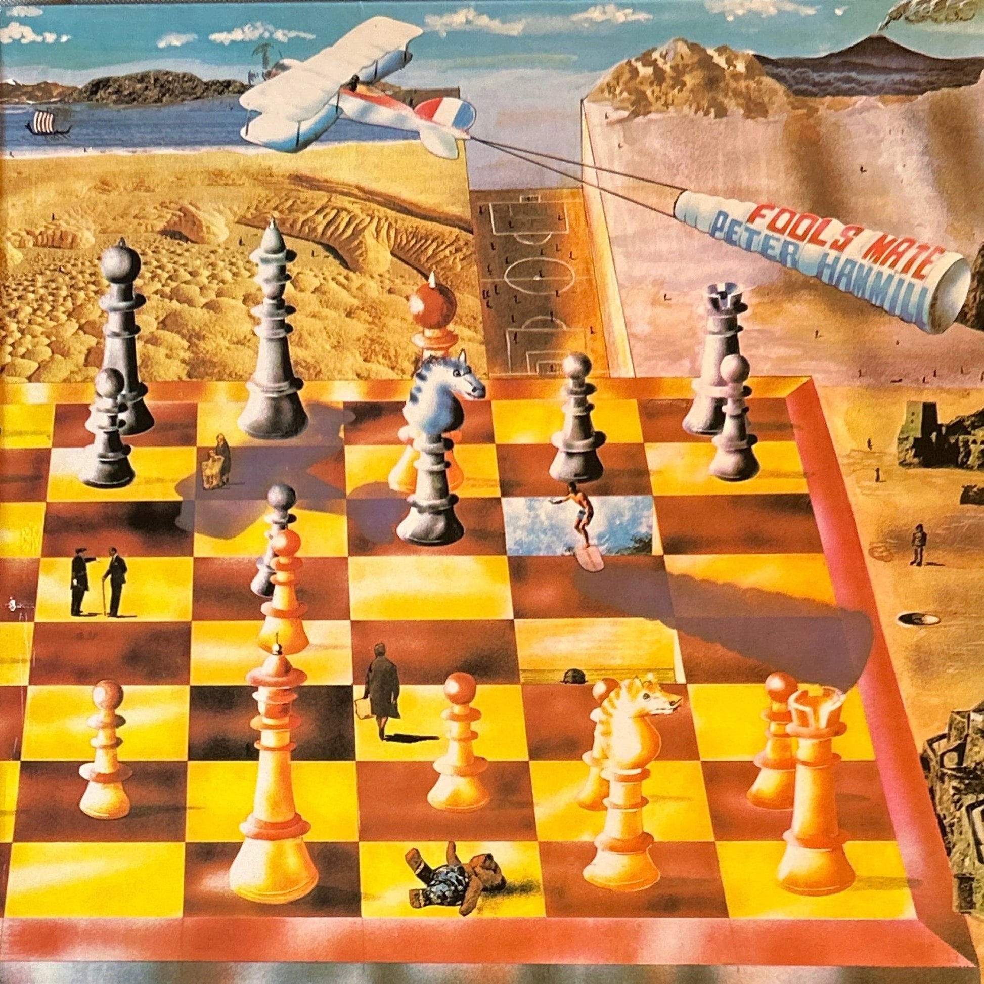 LP Peter Hammill ‎– Fool's Mate 2ª Mano - DISCOS NAKASHA