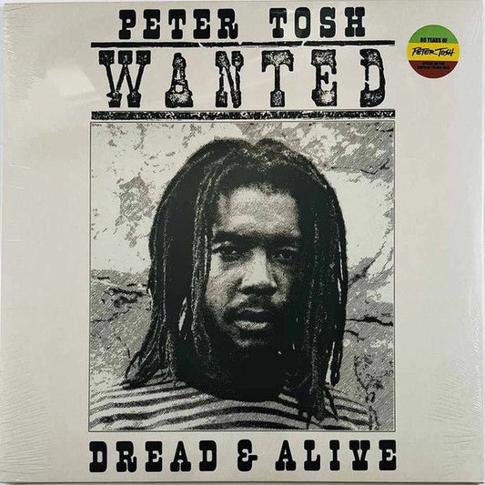 LP Peter Tosh ‎– Wanted Dread & Alive Nuevo precintado - DISCOS NAKASHA