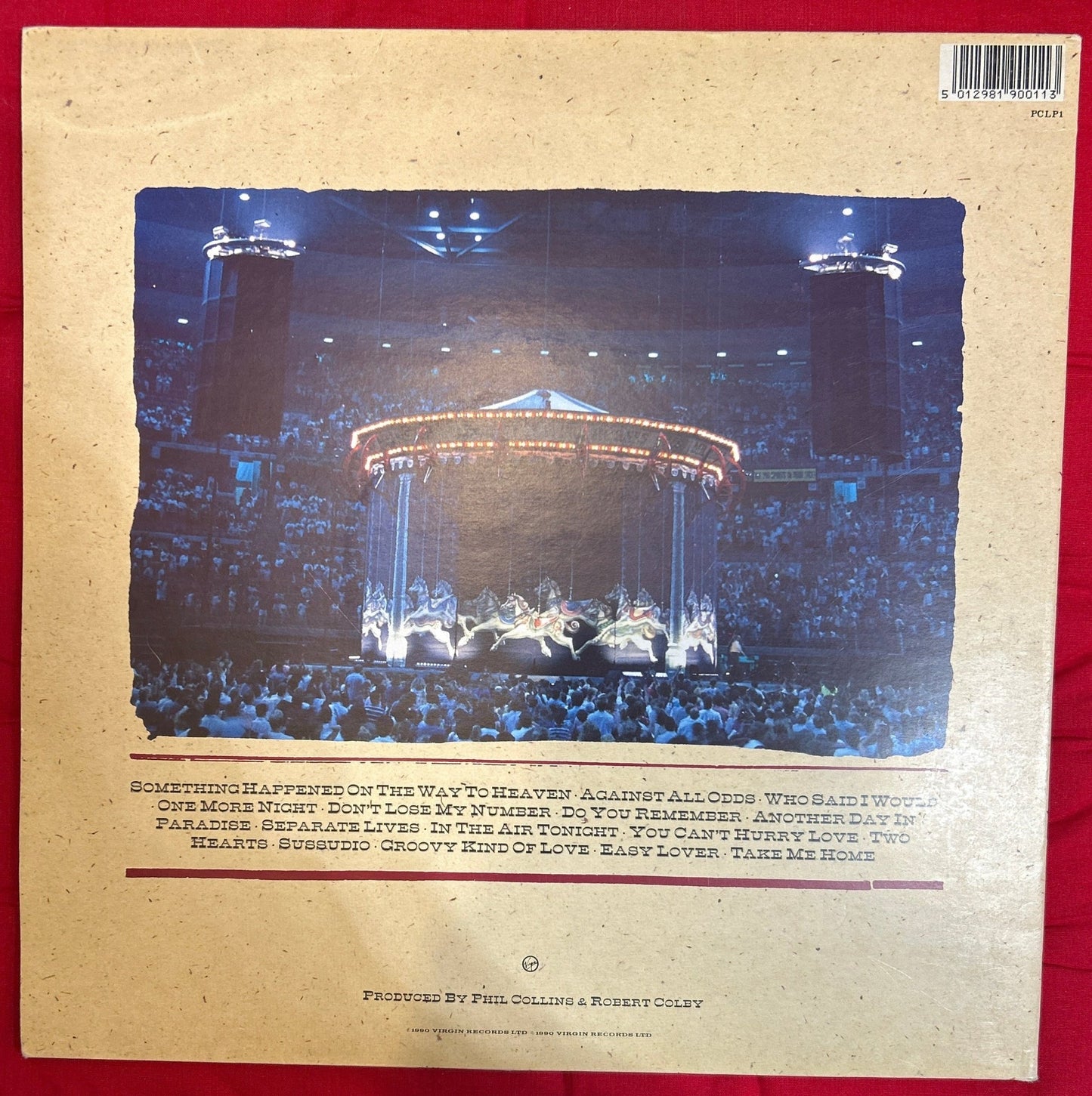LP Phil Collins ‎– Serious Hits...Live! 2ª Mano - DISCOS NAKASHA