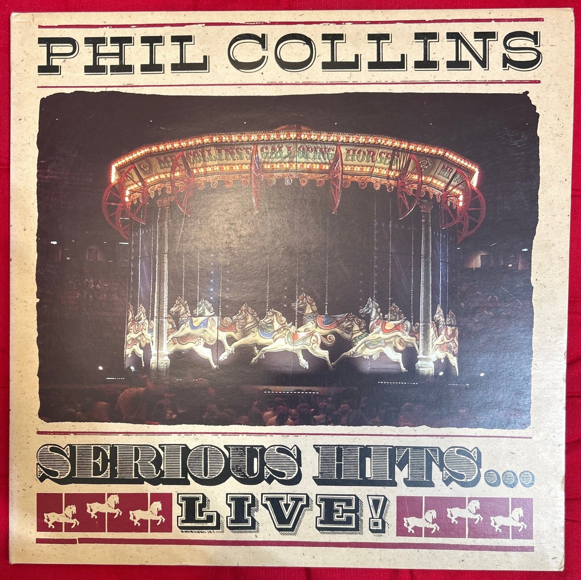 LP Phil Collins ‎– Serious Hits...Live! 2ª Mano - DISCOS NAKASHA