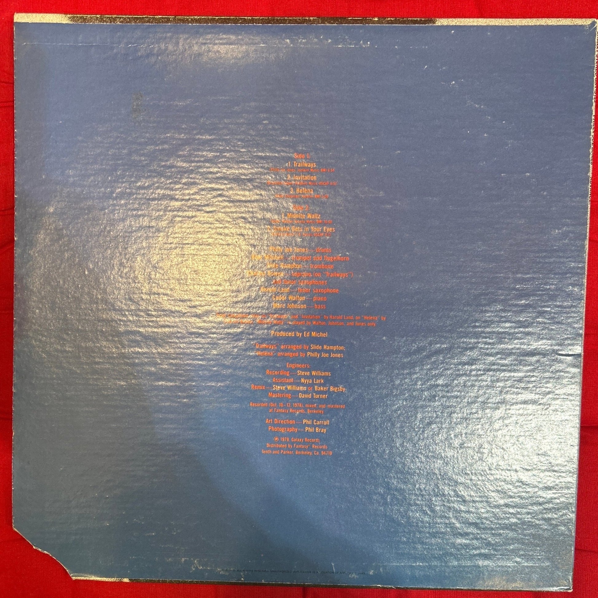 LP Philly Joe Jones ‎– Advance! 2ª Mano - DISCOS NAKASHA
