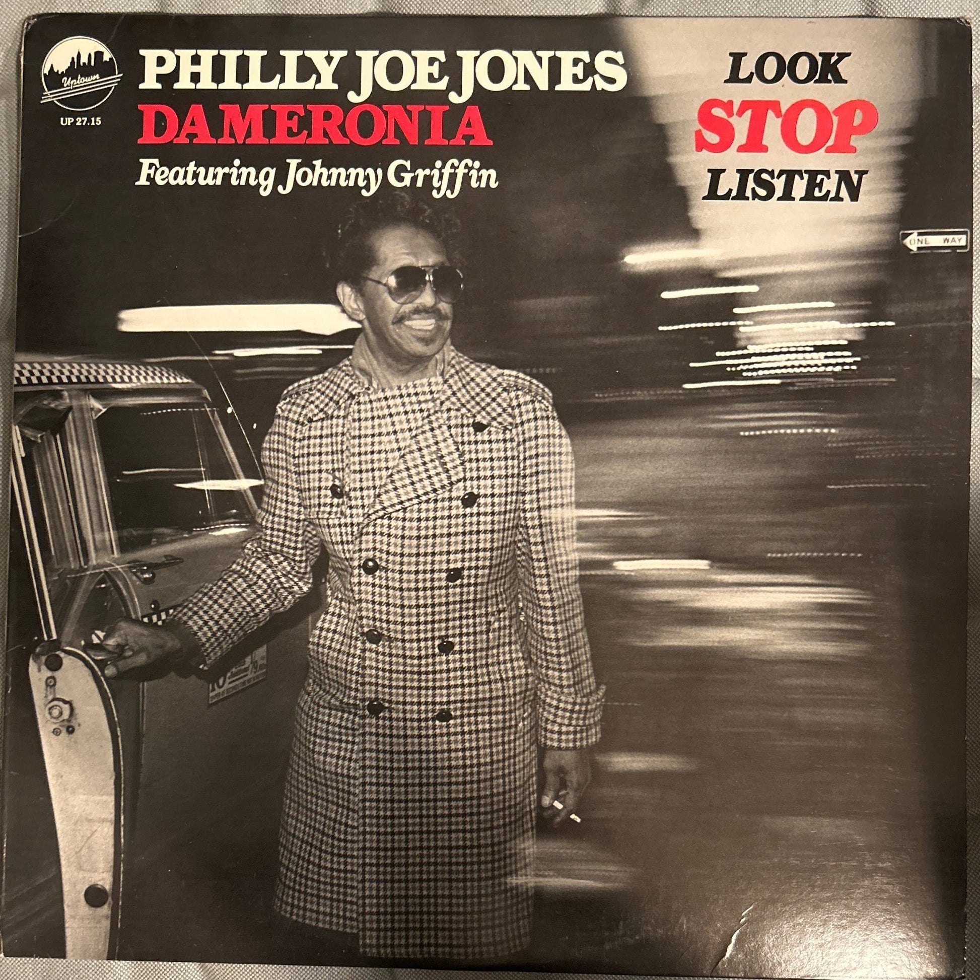 LP Philly Joe Jones / Dameronia Featuring Johnny Griffin ‎– Look Stop Listen 2ª Mano - DISCOS NAKASHA