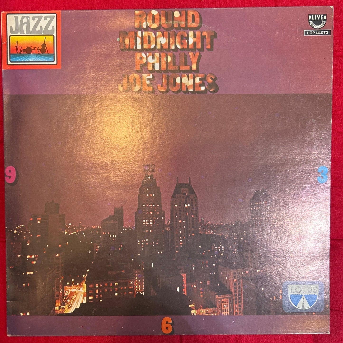 LP Philly Joe Jones ‎– Round Midnight 2ª Mano - DISCOS NAKASHA