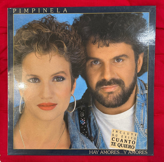 LP Pimpinela ‎– Hay Amores... Y Amores 2ª Mano - DISCOS NAKASHA