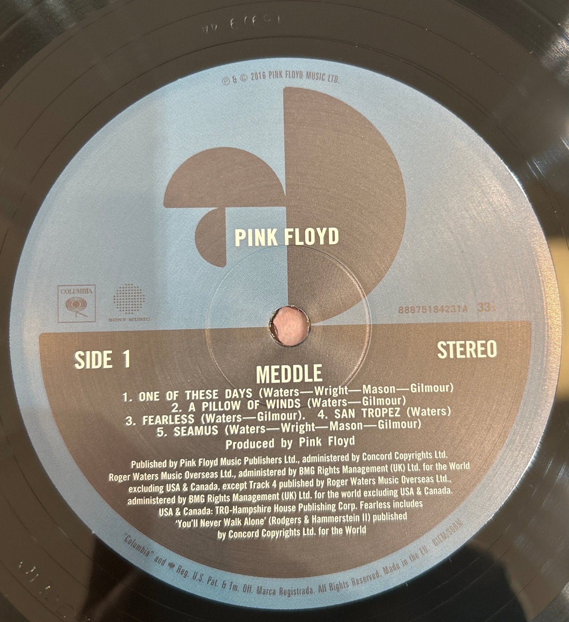 LP Pink Floyd ‎– Meddle 2ª mano - DISCOS NAKASHA