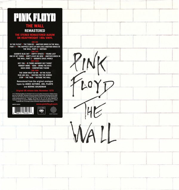 LP Pink Floyd ‎– The Wall Nuevo precintado - DISCOS NAKASHA