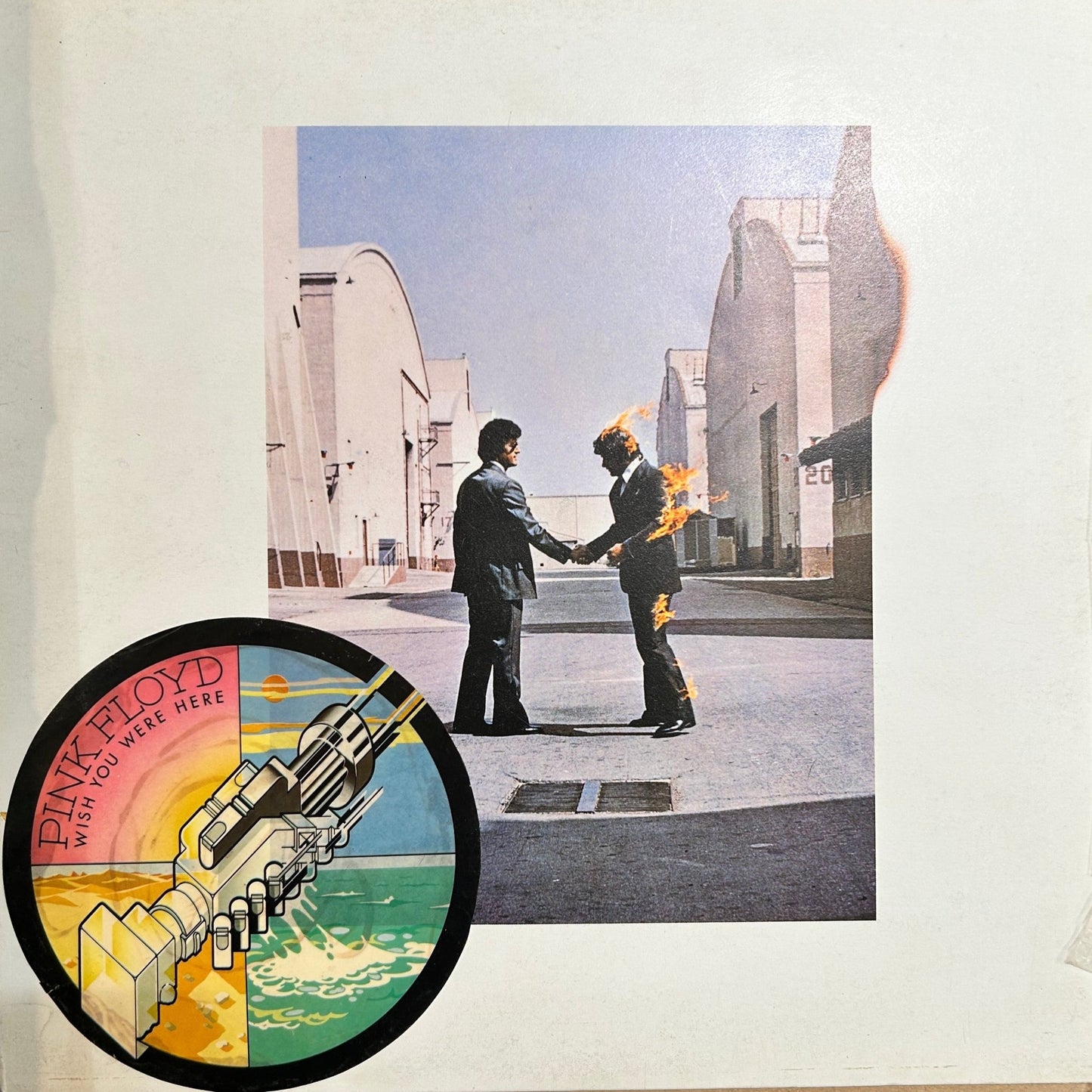 LP Pink Floyd ‎– Wish You Were Here 2ª Mano - DISCOS NAKASHA