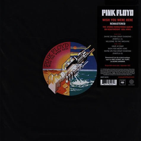 LP Pink Floyd – Wish You Were Here Nuevo precintado - DISCOS NAKASHA