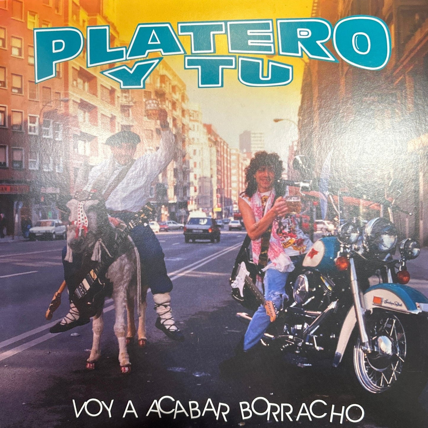 LP Platero Y Tu ‎– Voy A Acabar Borracho 2ª mano - DISCOS NAKASHA