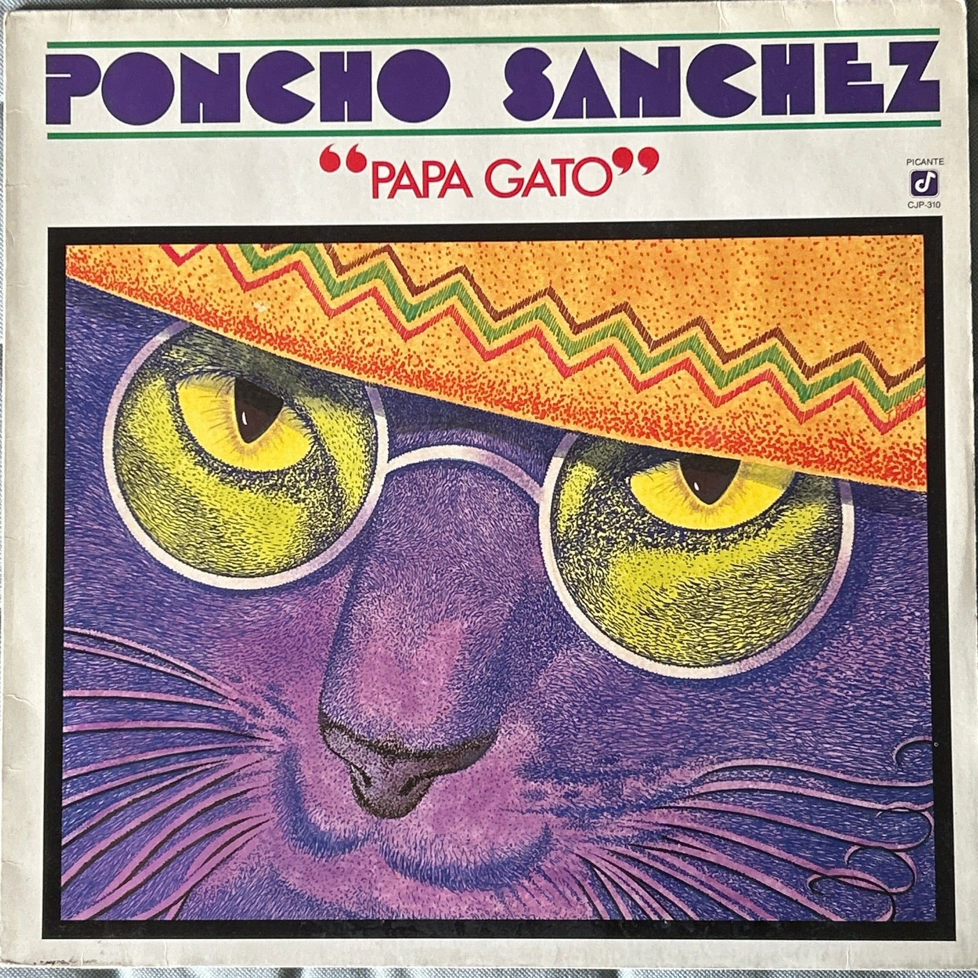 LP Poncho Sanchez ‎– Papa Gato 2ª Mano - DISCOS NAKASHA