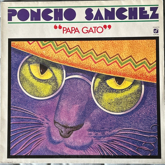 LP Poncho Sanchez ‎– Papa Gato 2ª Mano - DISCOS NAKASHA