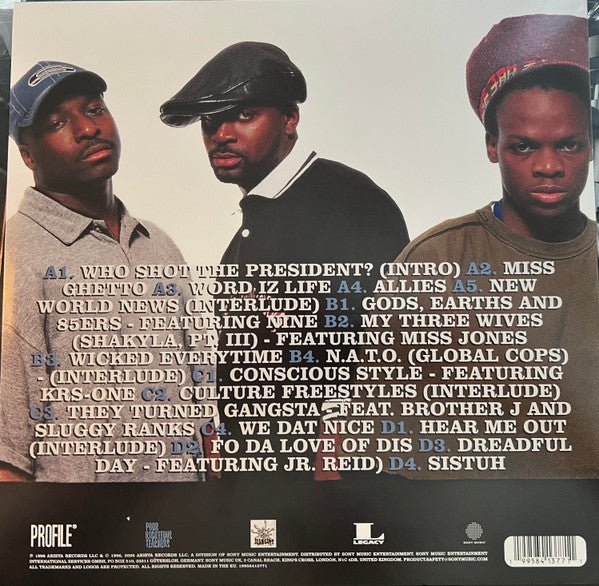 LP Poor Righteous Teachers – The New World Order Nuevo precintado - DISCOS NAKASHA