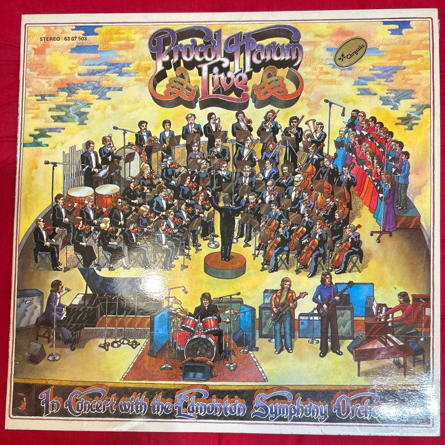 LP Procol Harum In Concert With The Edmonton Symphony Orchestra ‎– Live 2ª mano - DISCOS NAKASHA