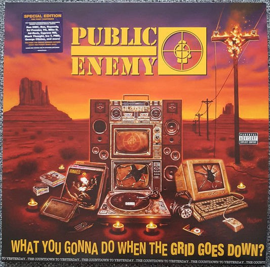 LP Public Enemy ‎– What You Gonna Do When The Grid Goes Down? Nuevo precintado - DISCOS NAKASHA