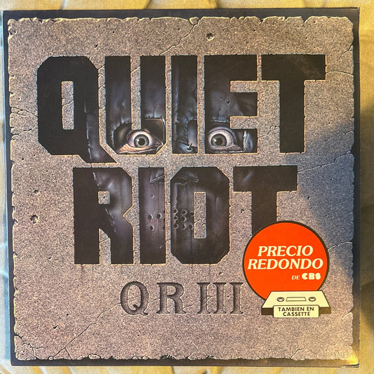 LP Quiet Riot ‎– QR III 2ª Mano - DISCOS NAKASHA