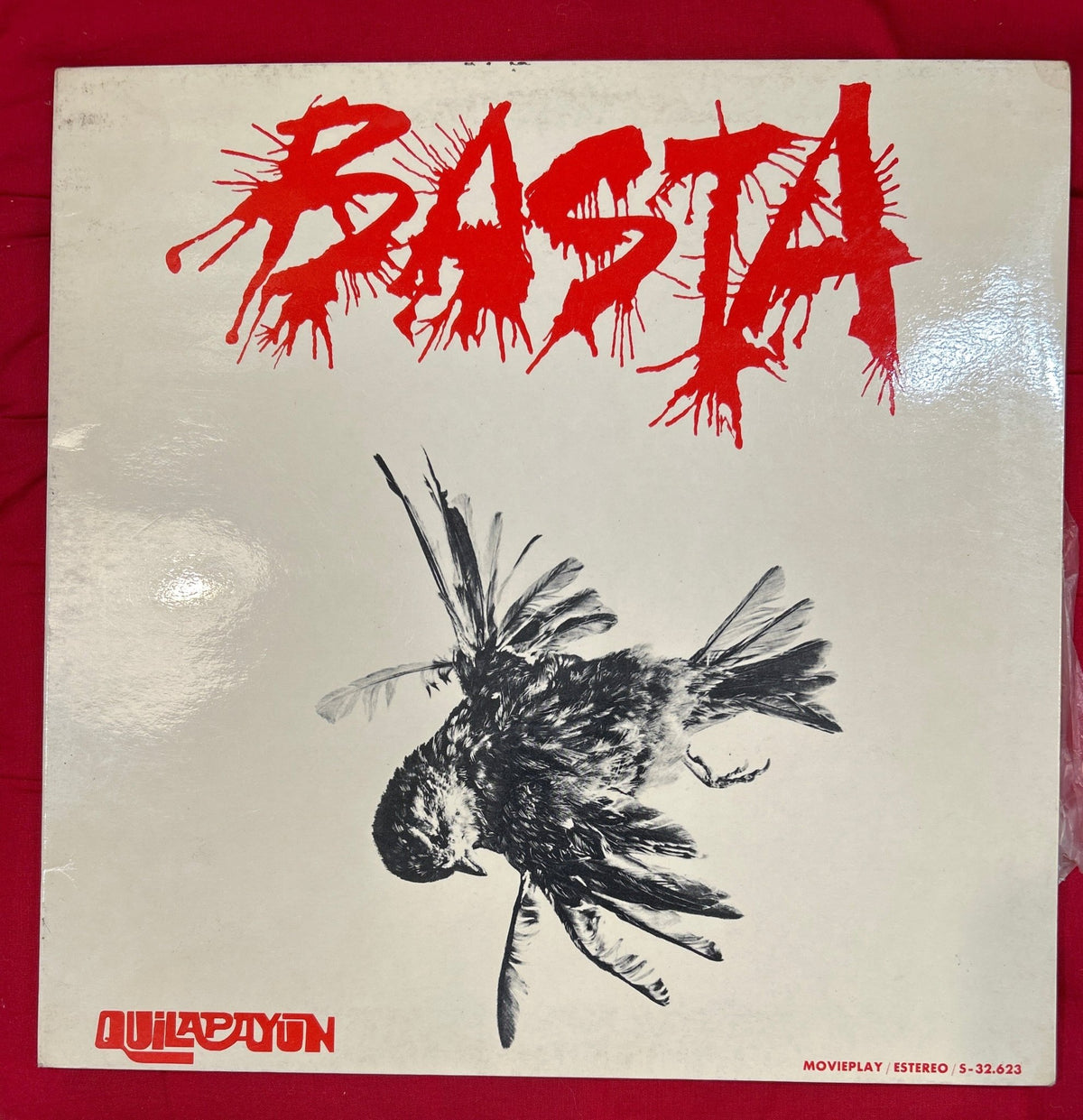 LP Quilapayun ‎– Basta 2ª Mano - DISCOS NAKASHA