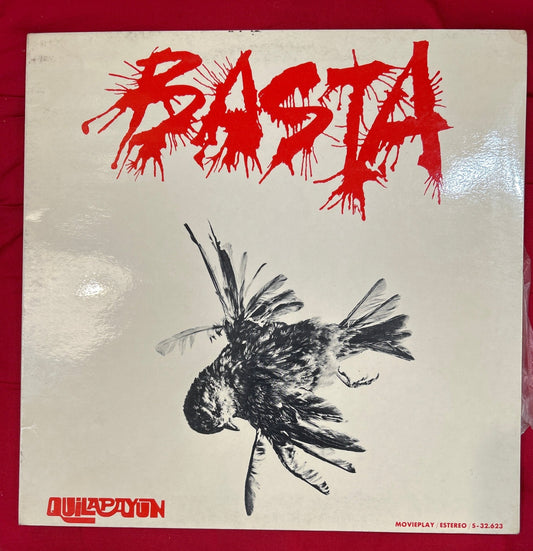 LP Quilapayun ‎– Basta 2ª Mano - DISCOS NAKASHA