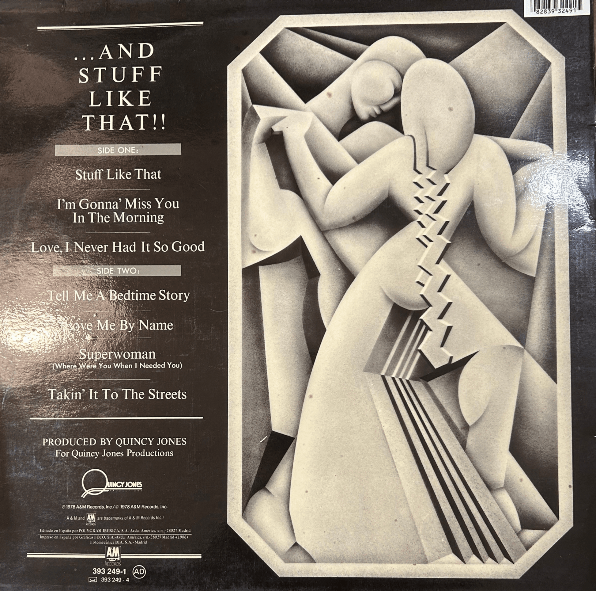 LP Quincy Jones – Sounds ... And Stuff Like That!! 2ª Mano - DISCOS NAKASHA