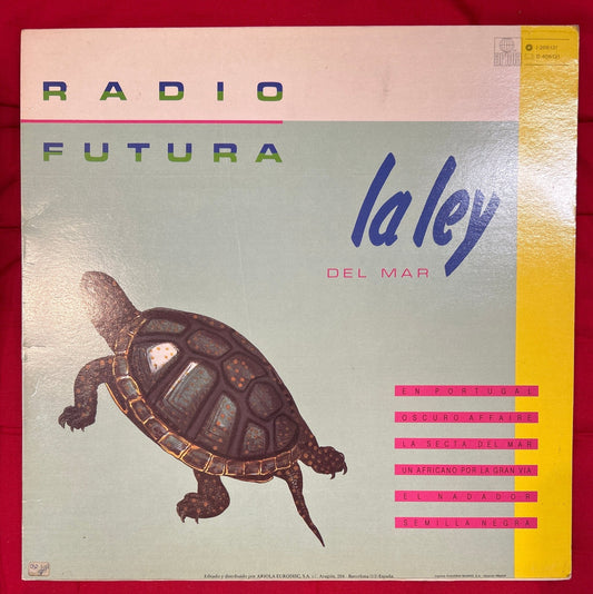 LP Radio Futura ‎– La Ley Del Desierto / La Ley Del Mar 2ª Mano - DISCOS NAKASHA