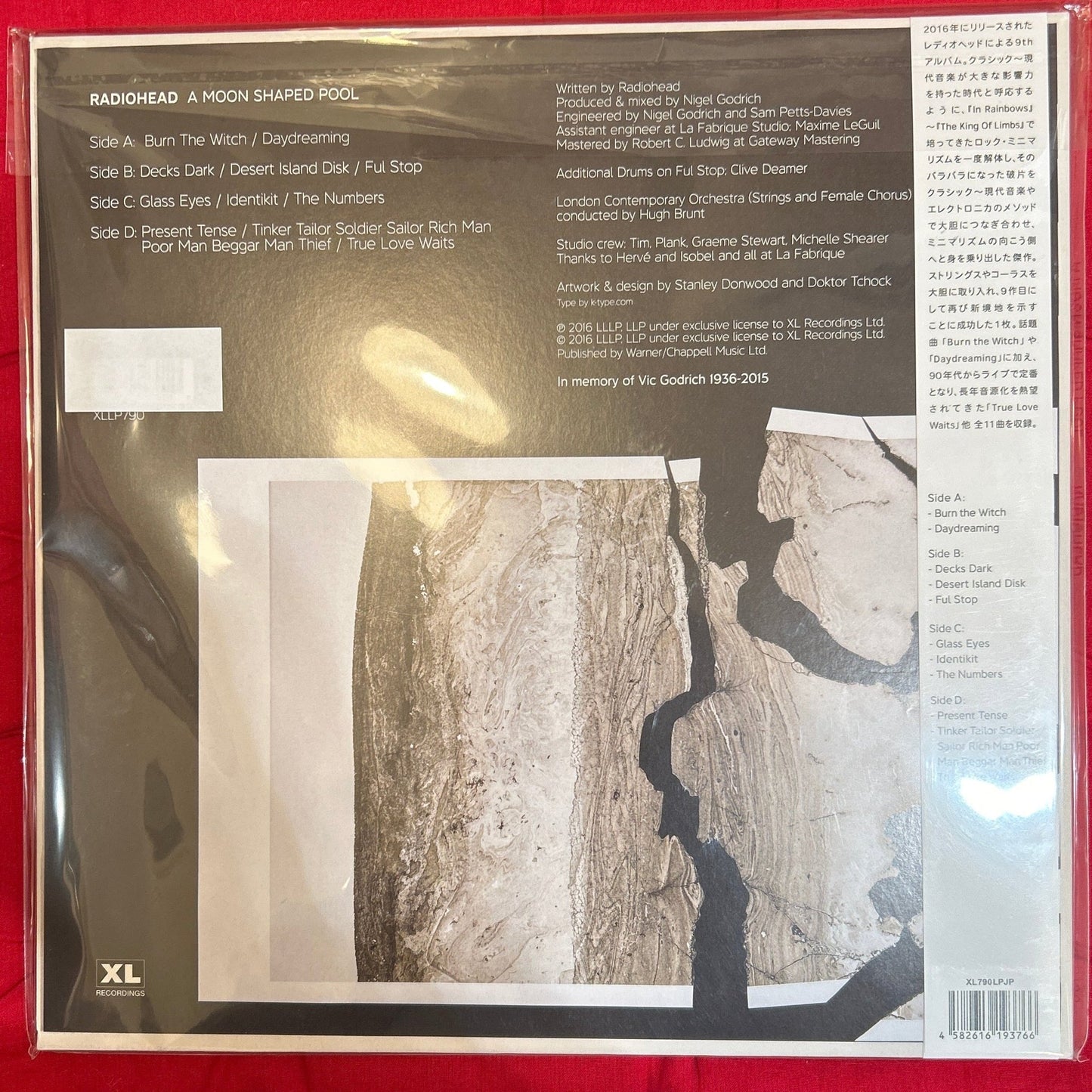 LP Radiohead – A Moon Shaped Pool Ed. Japonesa 2ª Mano - DISCOS NAKASHA