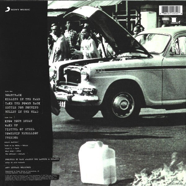 LP Rage Against The Machine – Rage Against The Machine Nuevo precintado - DISCOS NAKASHA