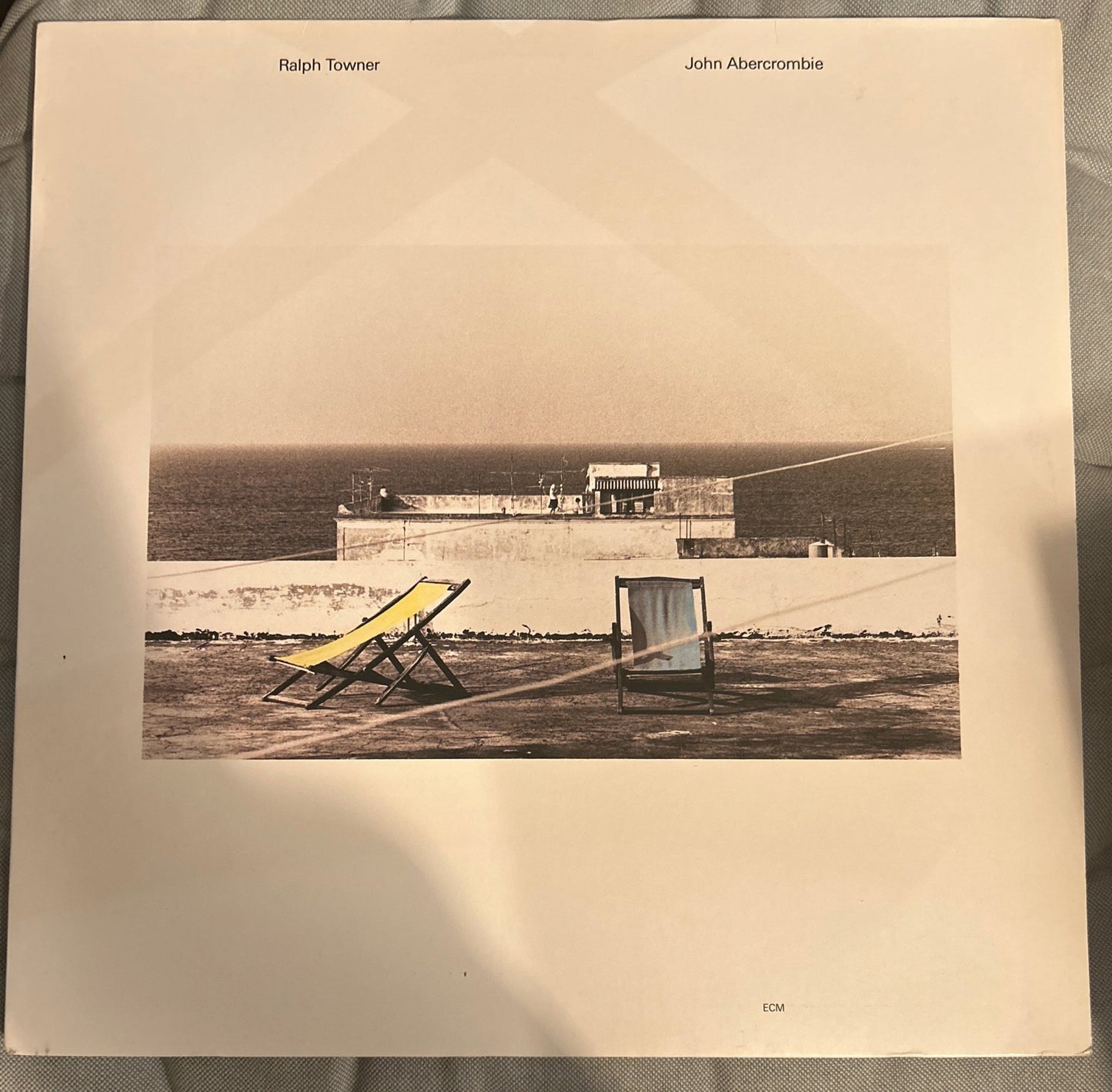 LP Ralph Towner / John Abercrombie ‎– Five Years Later 2ª Mano - DISCOS NAKASHA