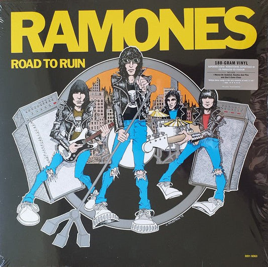 LP Ramones ‎– Road To Ruin Nuevo precintado - DISCOS NAKASHA