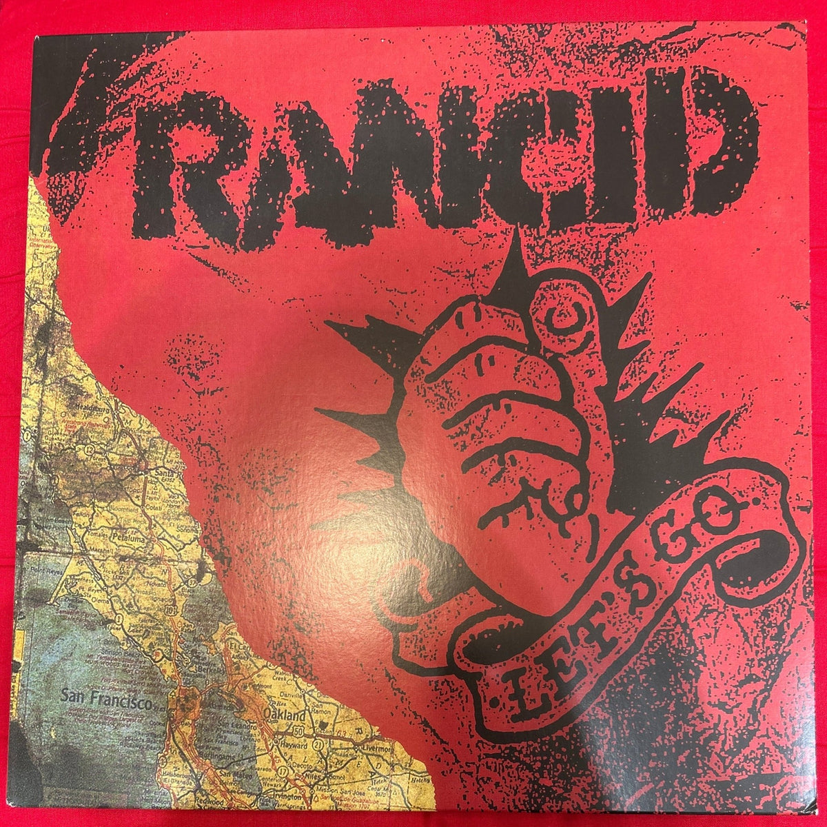 LP Rancid ‎– Let's Go 2ª Mano - DISCOS NAKASHA