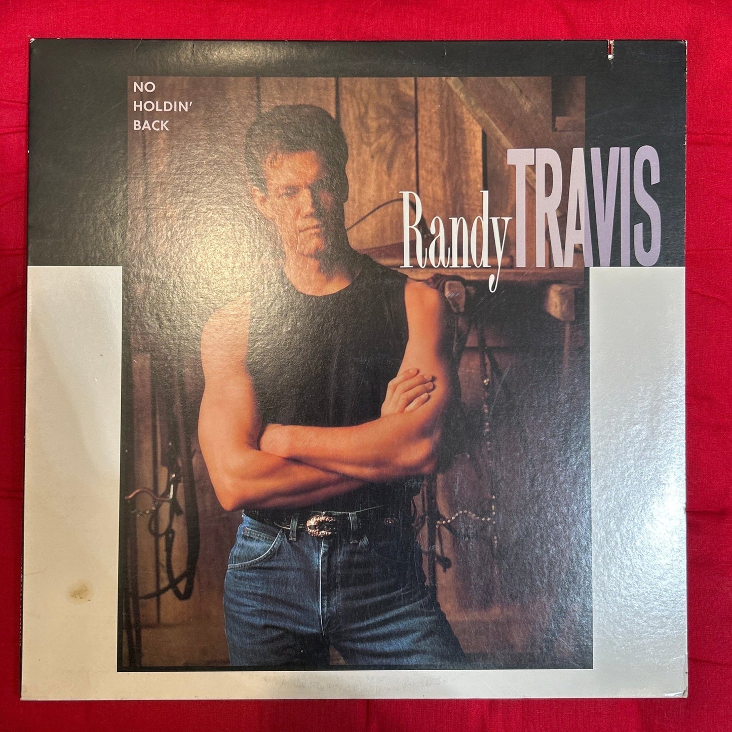 LP Randy Travis ‎– No Holdin' Back 2ª Mano (Producto exclusivo recogida en tienda) - DISCOS NAKASHA