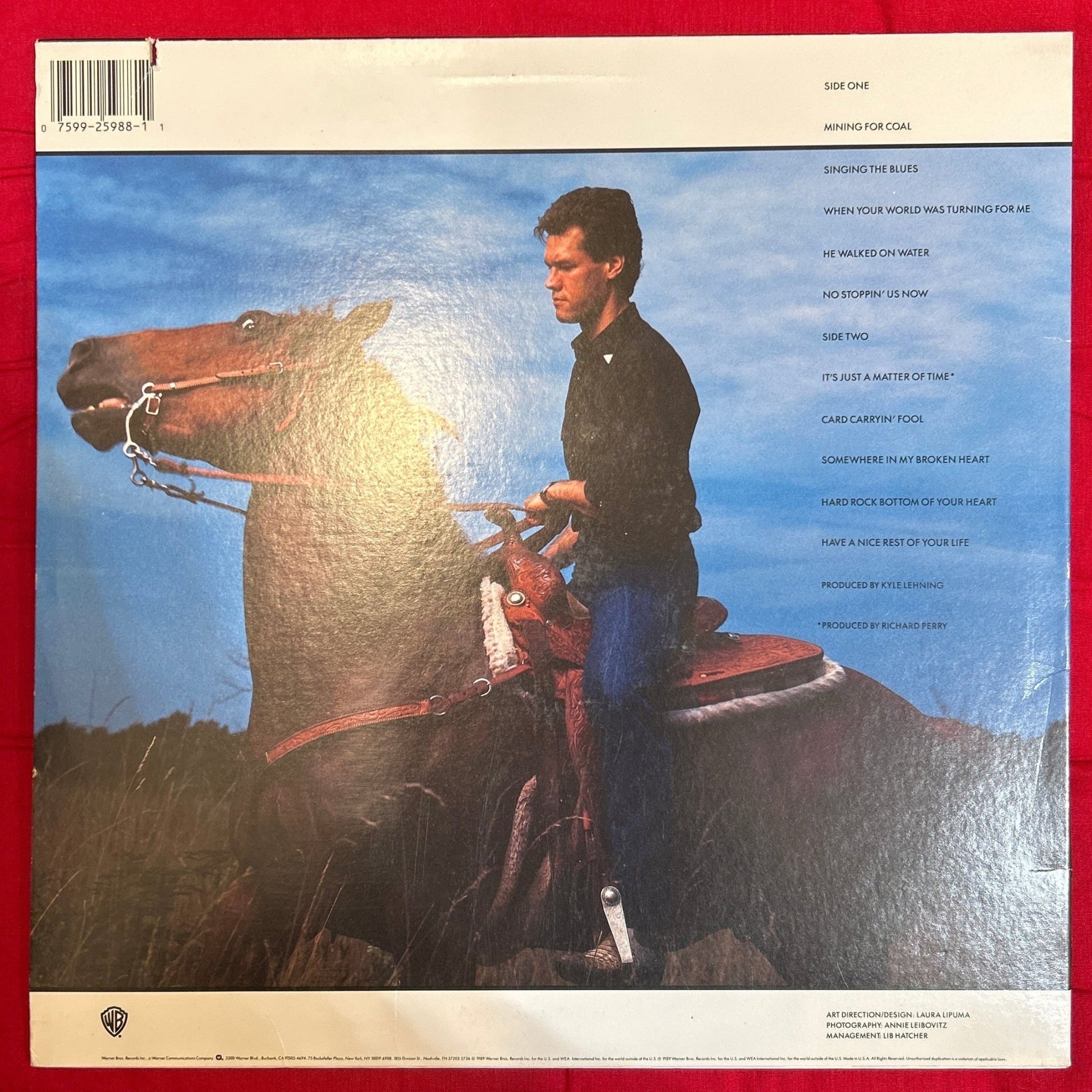LP Randy Travis ‎– No Holdin' Back 2ª Mano (Producto exclusivo recogida en tienda) - DISCOS NAKASHA