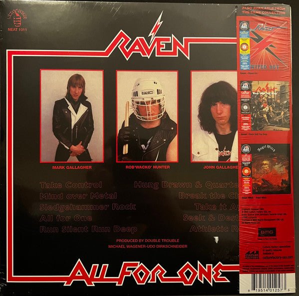 LP Raven – All For One Nuevo precintado - DISCOS NAKASHA