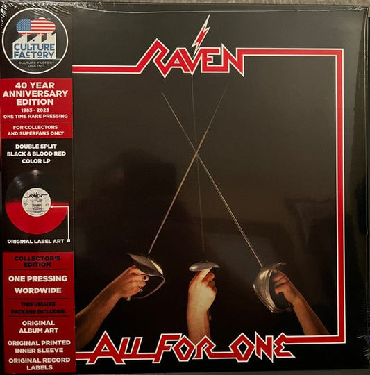 LP Raven – All For One Nuevo precintado - DISCOS NAKASHA