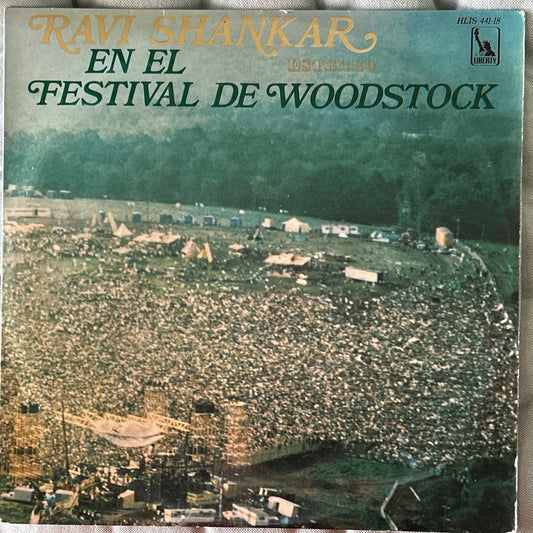 LP Ravi Shankar ‎– En El Festival De Woodstock 2ª Mano - DISCOS NAKASHA