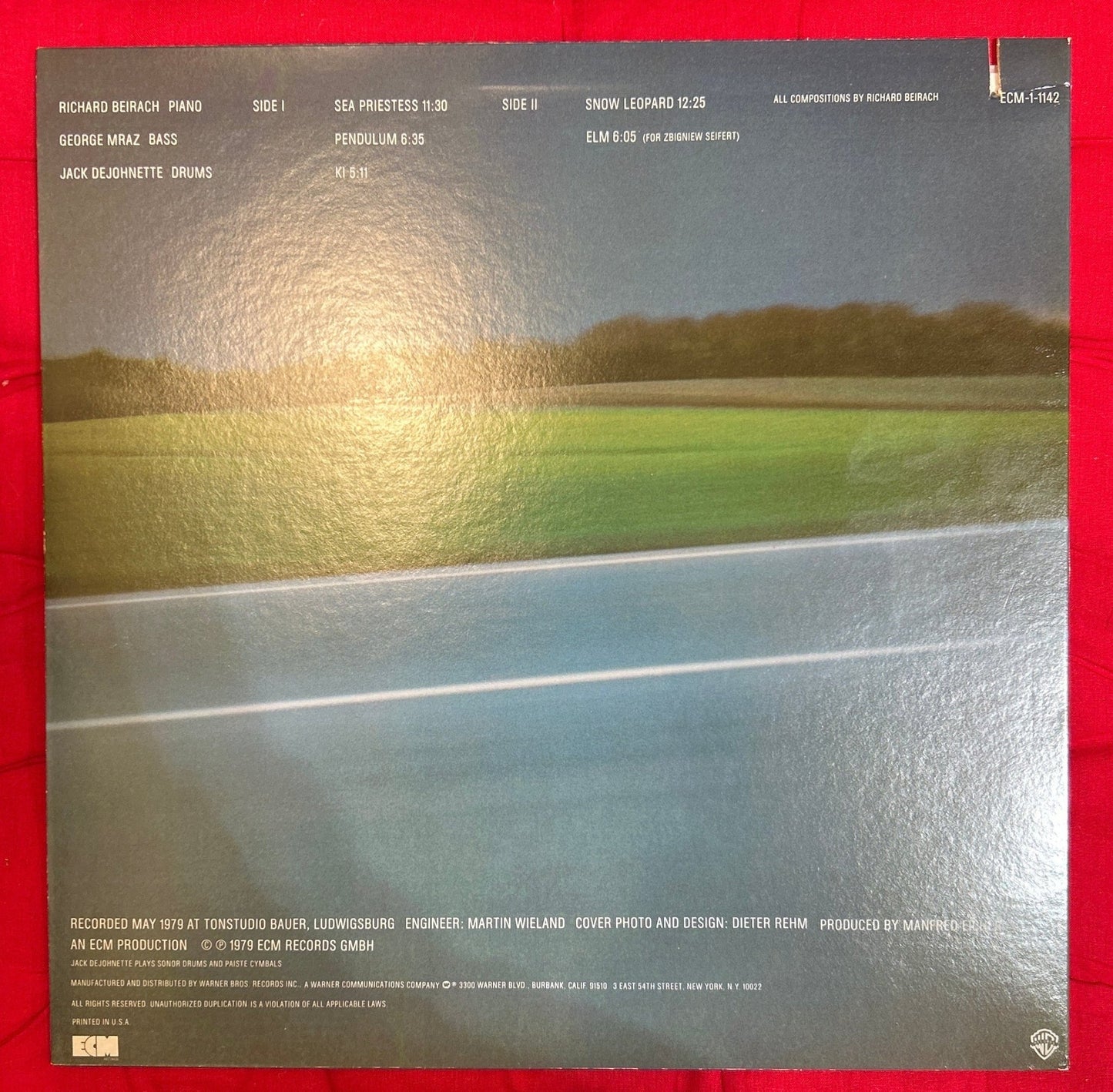 LP Richard Beirach – Elm 2ª Mano - DISCOS NAKASHA